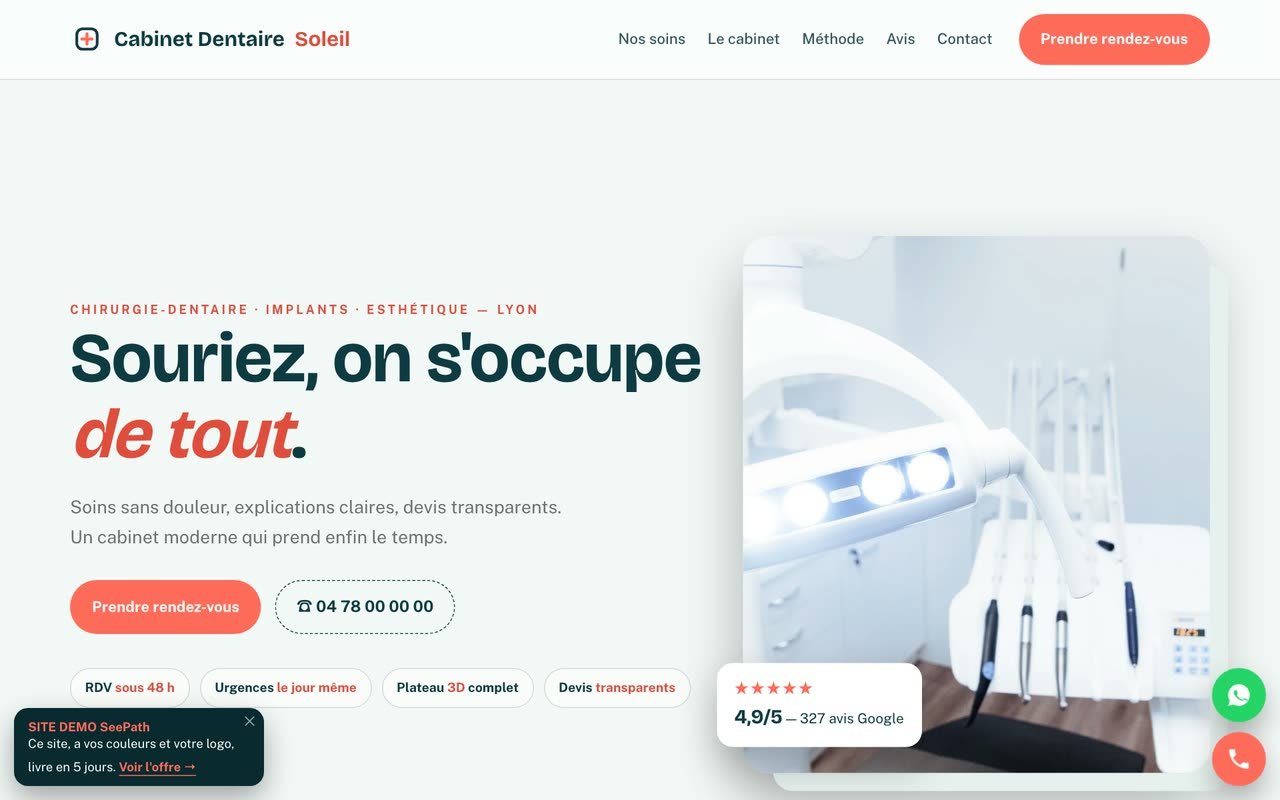 Site dentiste