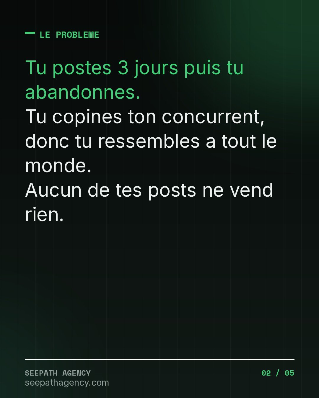 90 Idees de Posts — 3 mois de contenu sa
