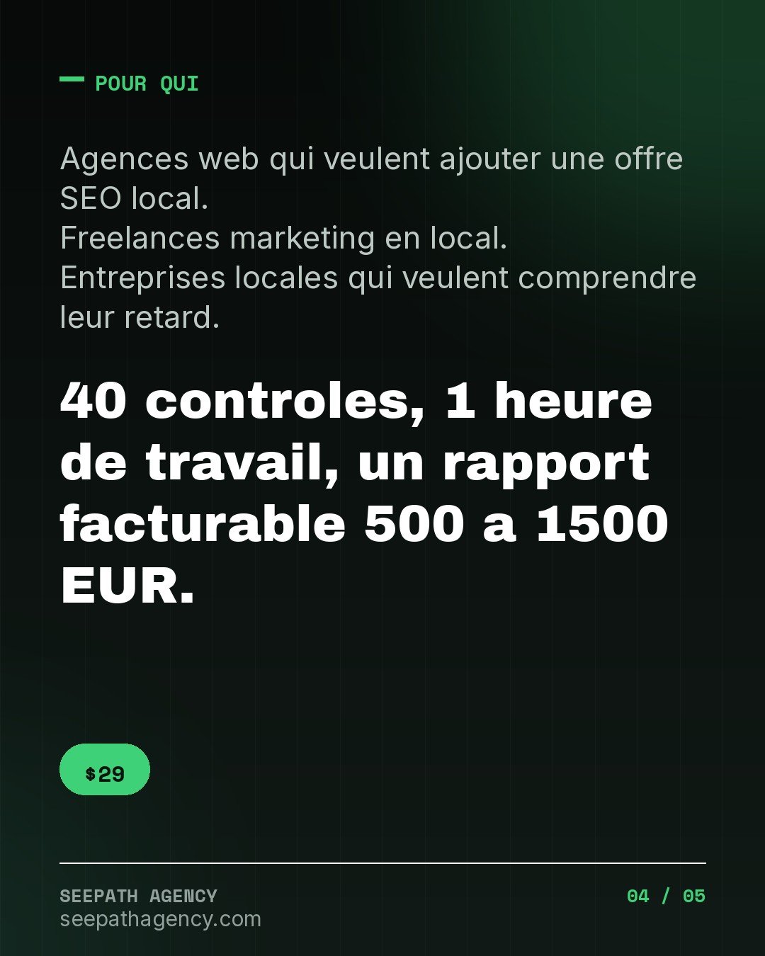 Audit SEO Local en 40 points — la checkl