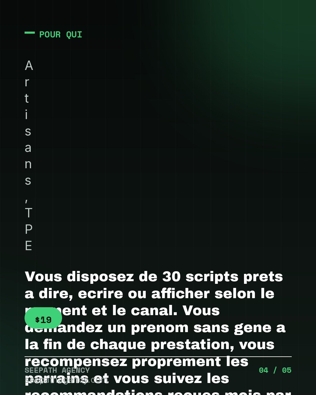 30 Scripts de Parrainage — Transformez v