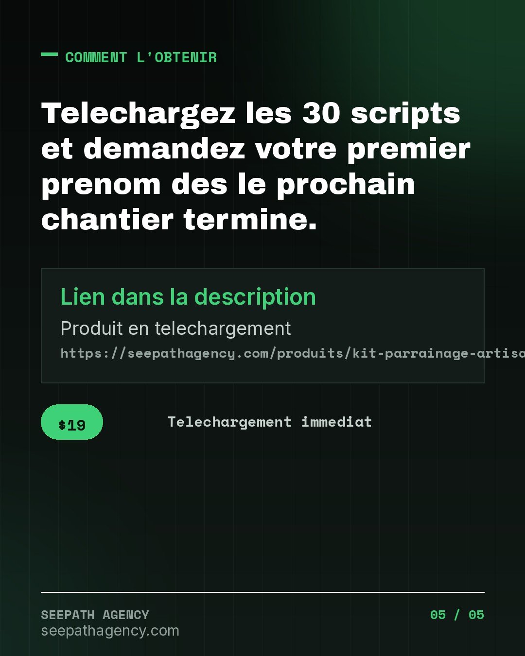 30 Scripts de Parrainage — Transformez v