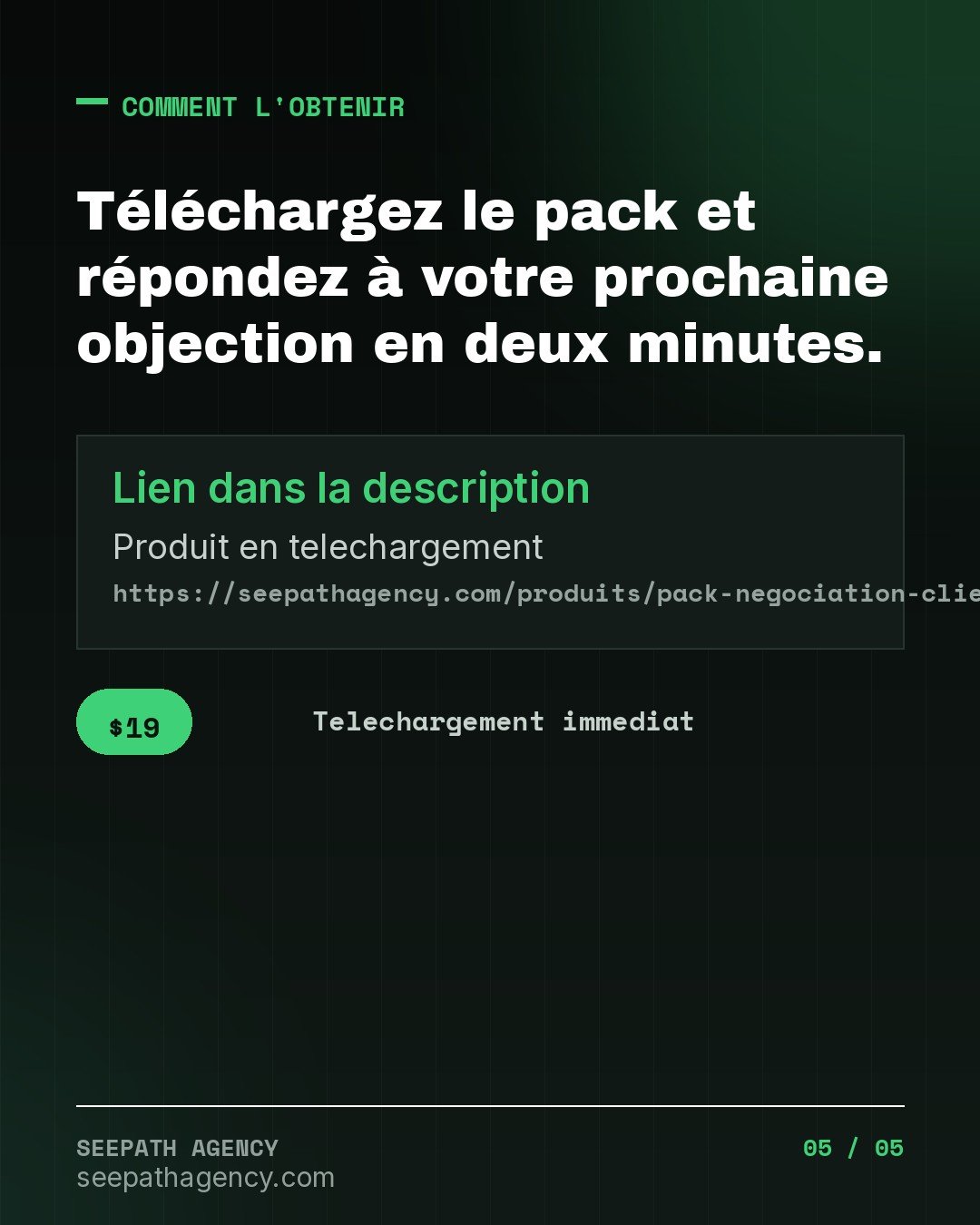 Negociation Freelance — 40 reponses aux