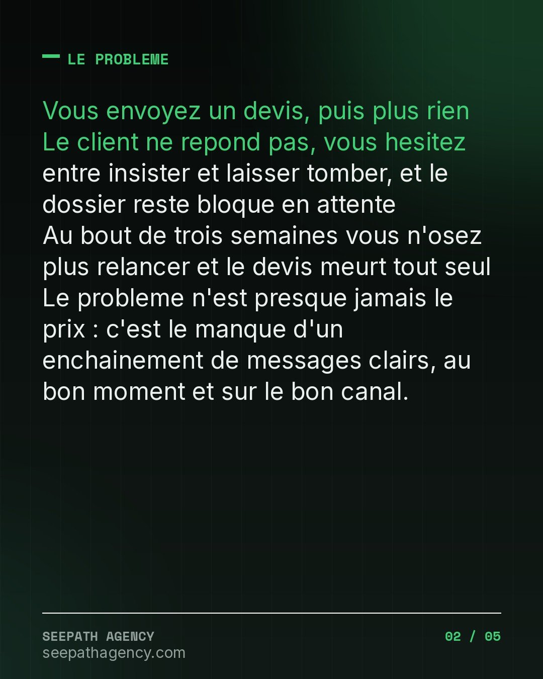 Relance Devis — 30 messages pour faire s
