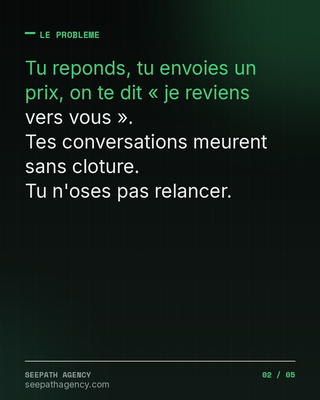 WhatsApp qui Vend — 15 sequences de mess